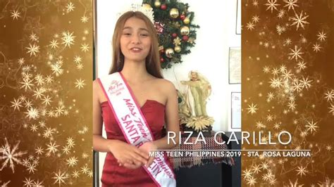 Holiday Greetings from Riza Carrillo